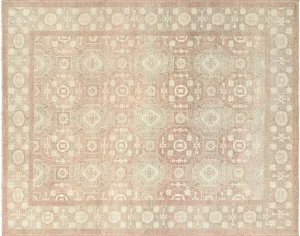 Vintage Uzbek Khotan Rug - 8'2" x 10'3"