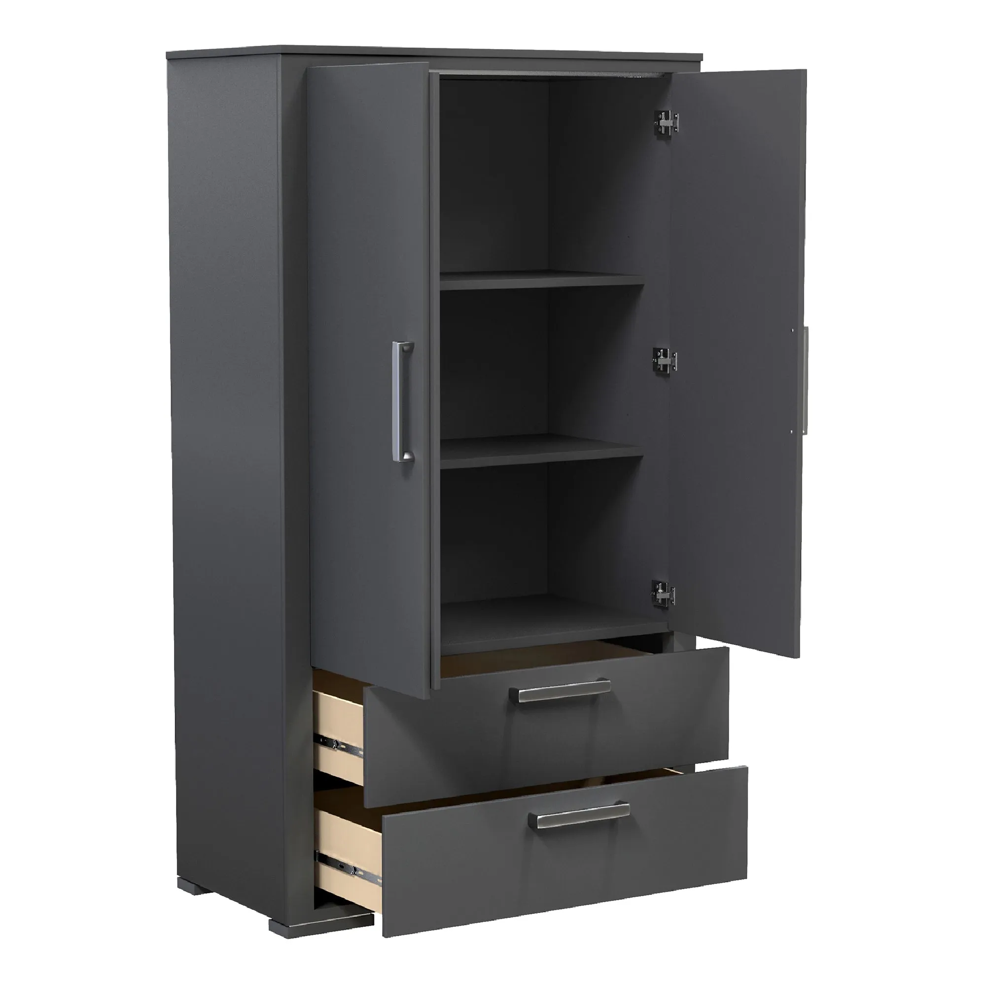 Wardrobe Karlstad - Dark Gray