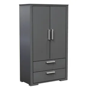 Wardrobe Karlstad - Dark Gray