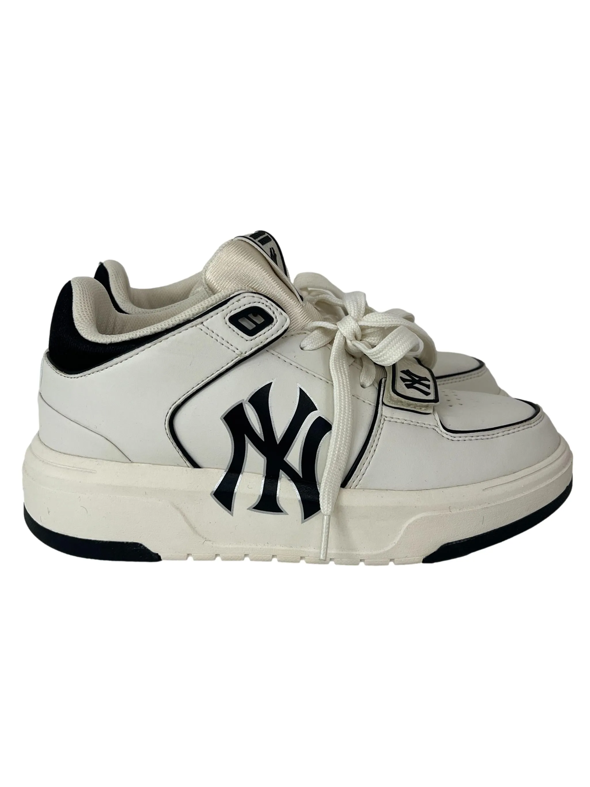White Chunky Liners Mid New Yankees Sneakers