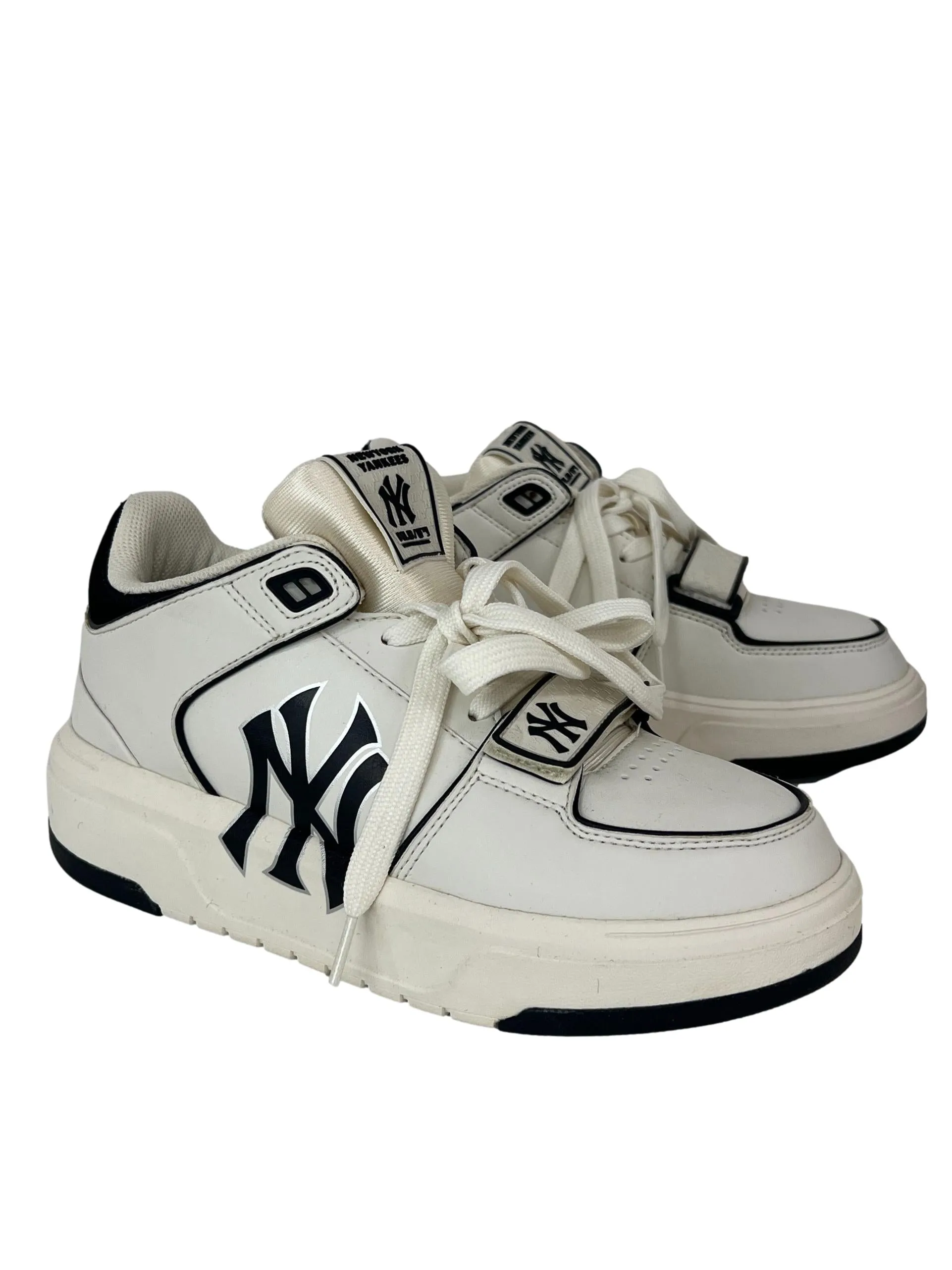 White Chunky Liners Mid New Yankees Sneakers