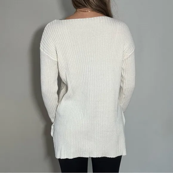 White Knit Sweater