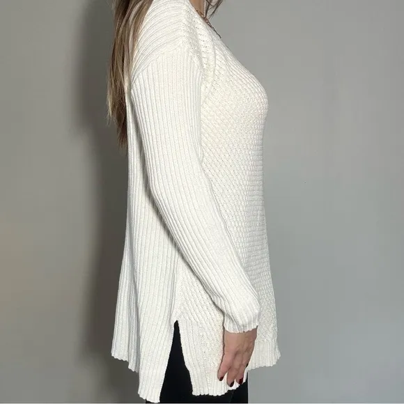 White Knit Sweater