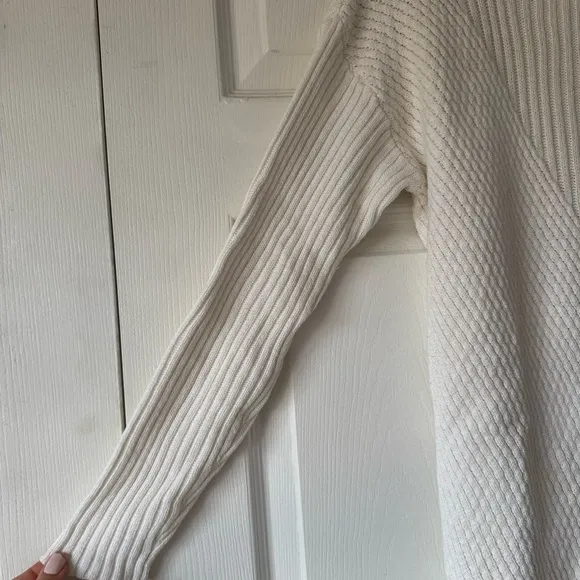 White Knit Sweater