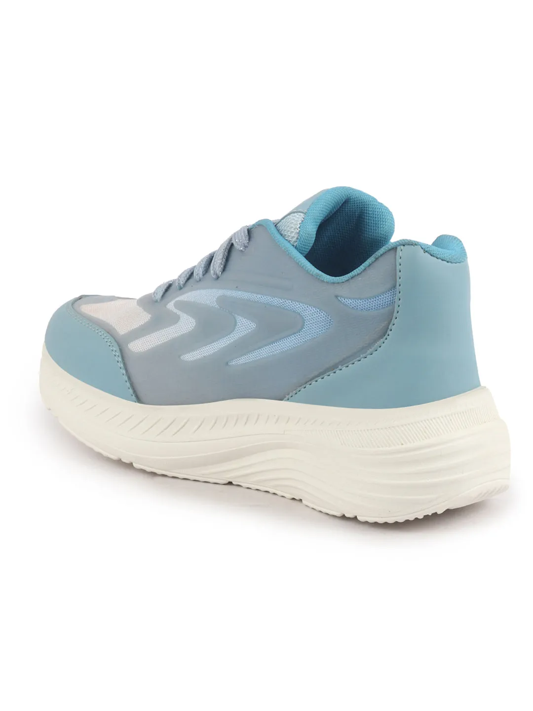 Women Glittery Shiny Chunky Casual Sneakers Lightweight and Comfortable Lace-Up Shoes Memory Cushioned Footbed Insole