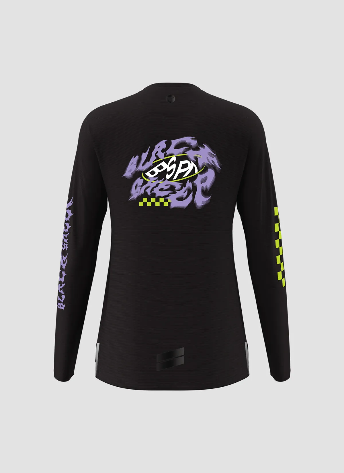Women's Dry LS Tee - Neon Black