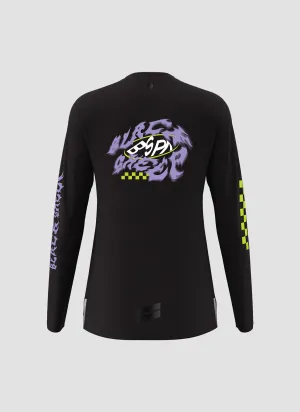 Women's Dry LS Tee - Neon Black