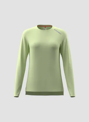 Women's Dry LS Tee - Shadow Lime