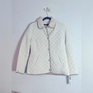 Women's Polo Ralf Lauren Cream Quilted Jacket