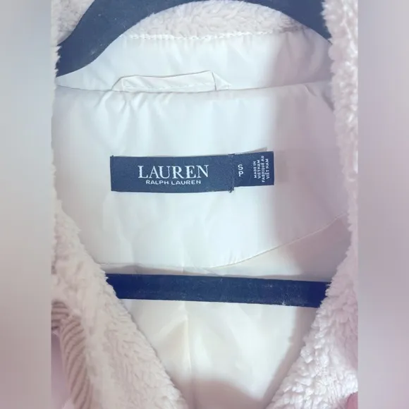 Women's Polo Ralf Lauren Cream Quilted Jacket