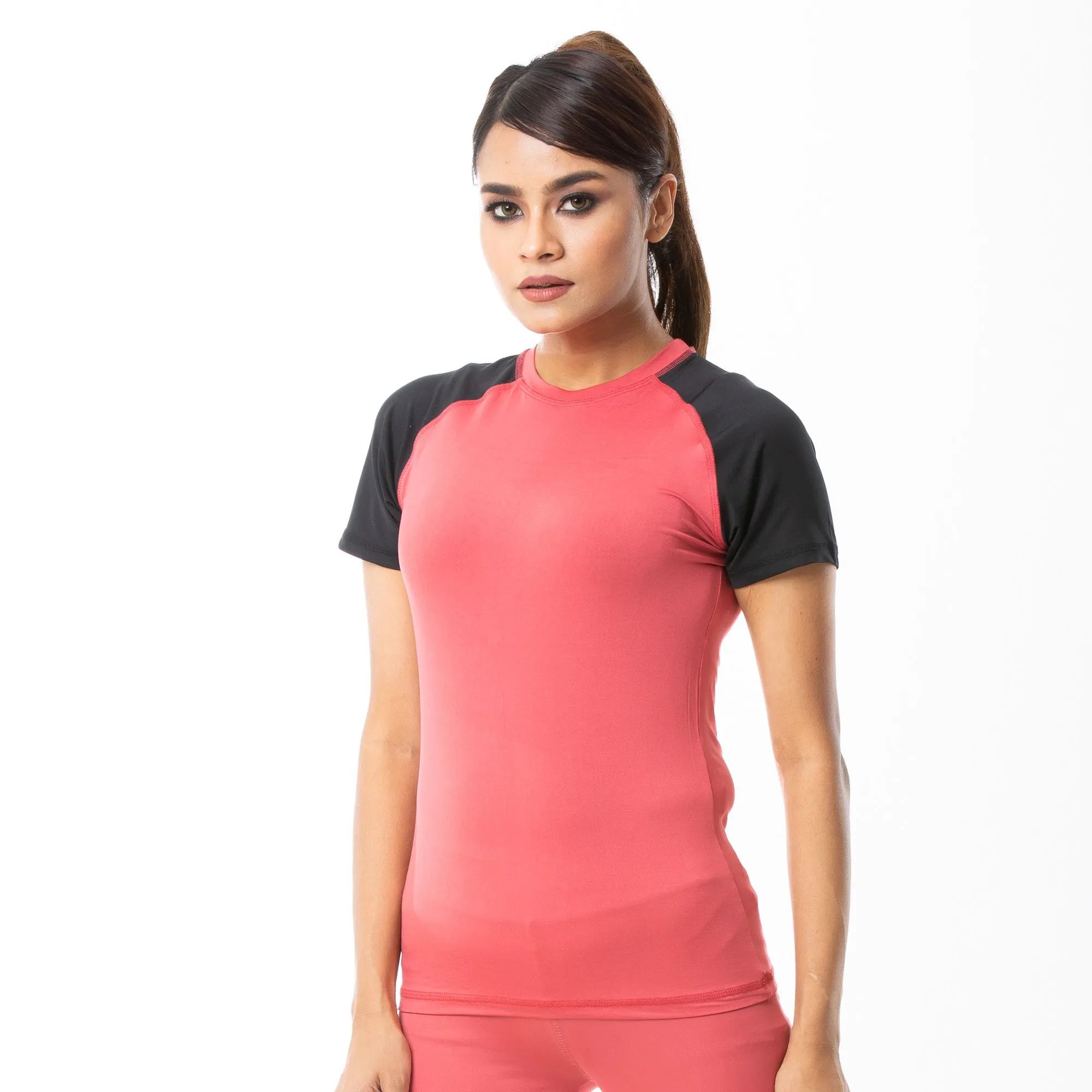 Womens Tops-Rose