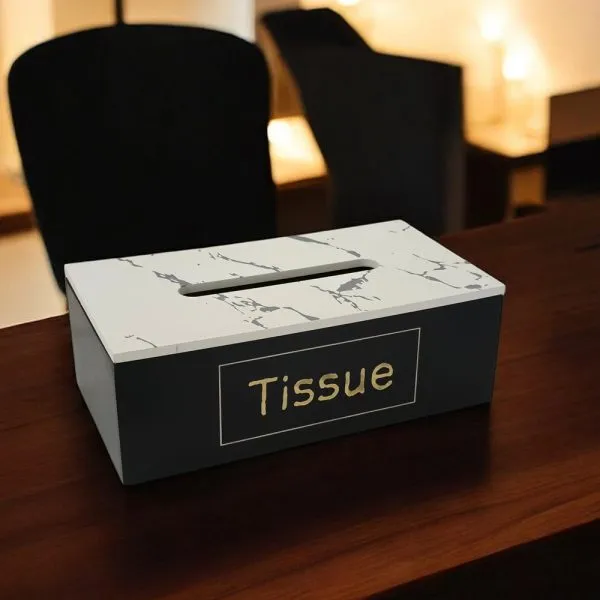 Wooden Tissue Box