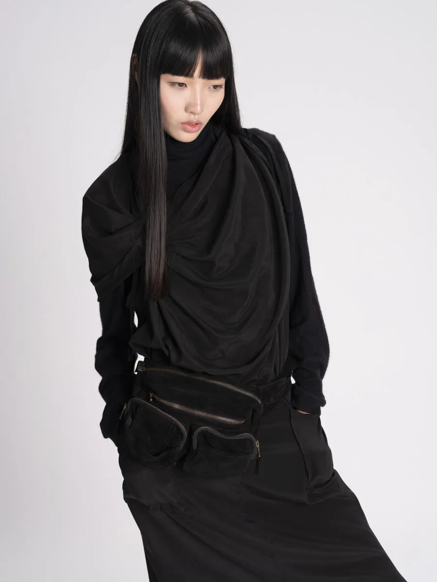 Woven Playa Jumpsuit Black