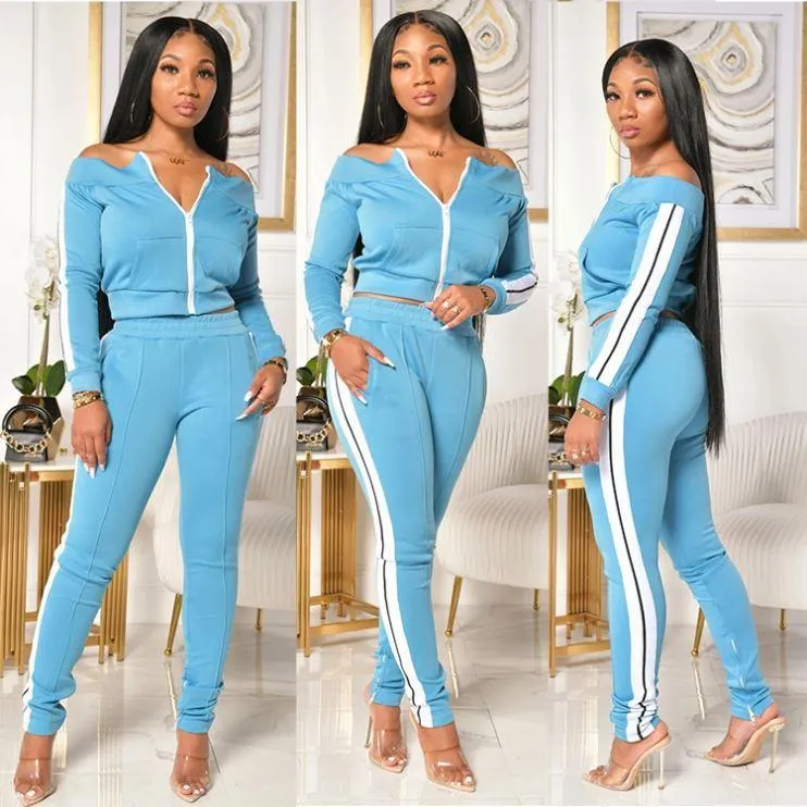 YOLO Off The Shoulder 2 PCS Set