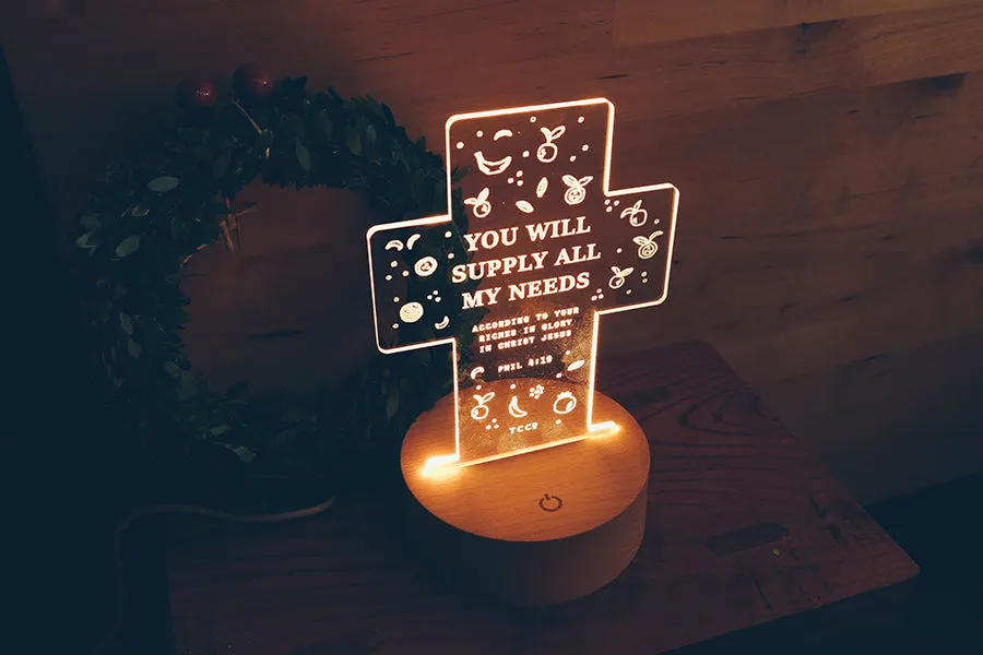 You Will Supply All Our Needs {Night Light}