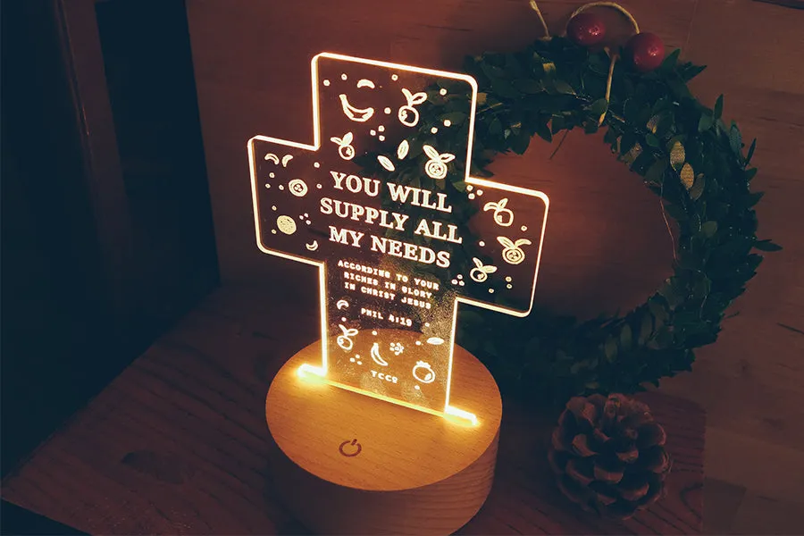 You Will Supply All Our Needs {Night Light}