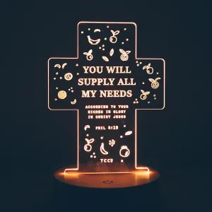 You Will Supply All Our Needs {Night Light}